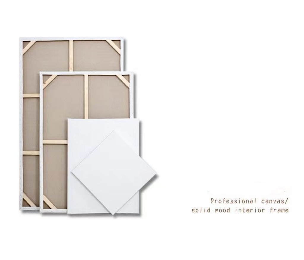 The back of the oil painting